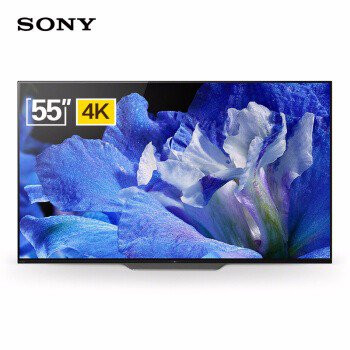 索尼（SONY）KD-55A8F 55英寸 OLED 4K HDR安卓7.0智能电视（黑色）